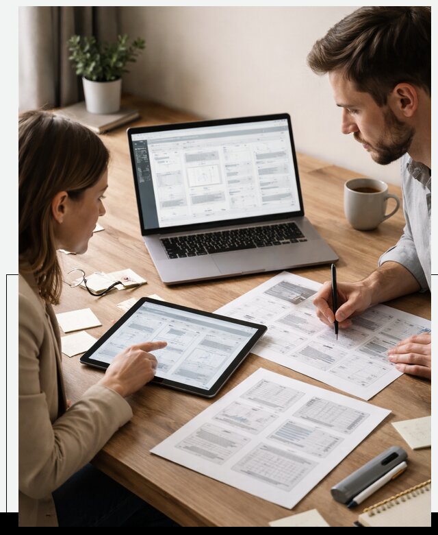 Дизайн ERP систем и интерфейсов для бизнеса в Ревде