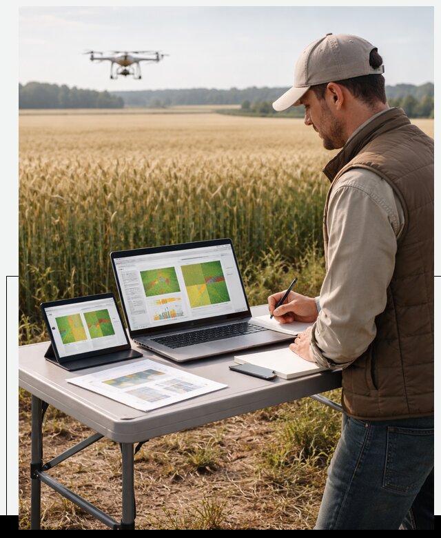 Система AI прогнозирования урожайности для точных агрономий в Ревде