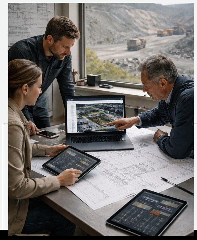 Разработка и внедрение систем для горнодобычи в Ревде