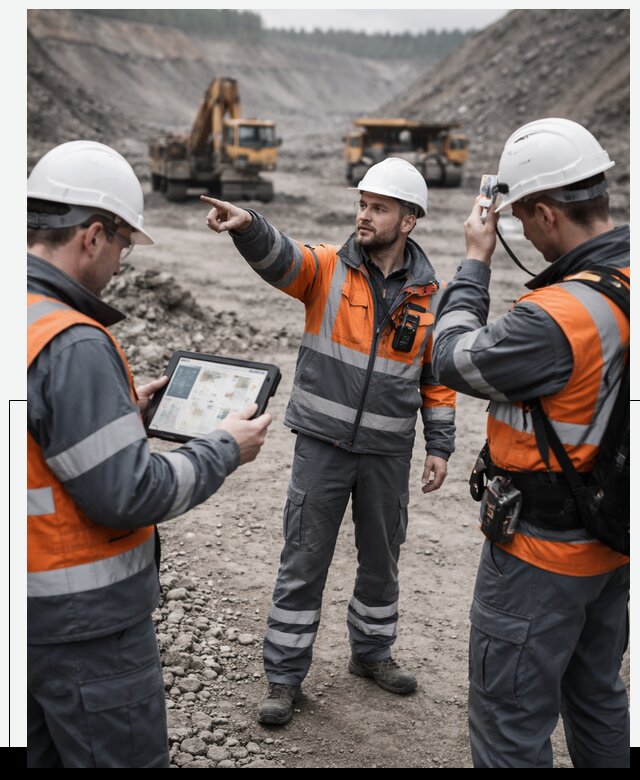 Система контроля персонала для горнодобывающей отрасли в Ревде