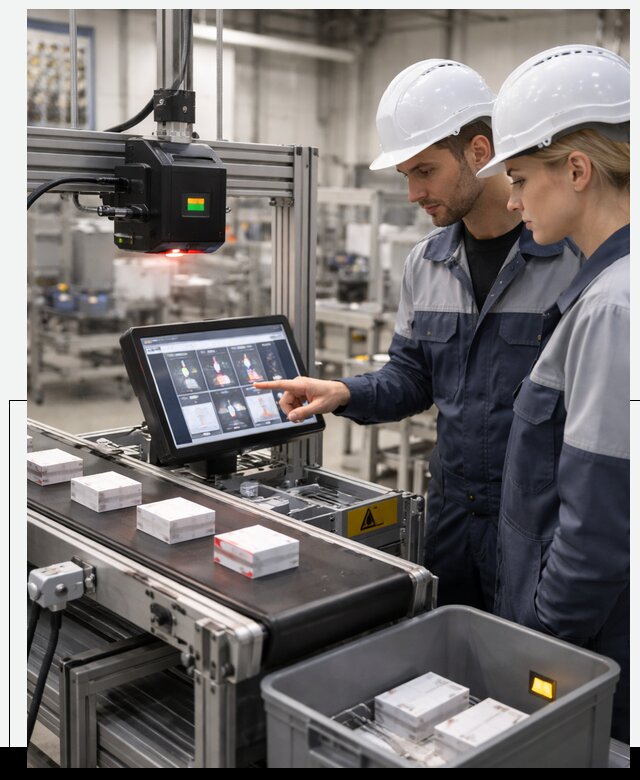 Автоматизация контроля качества производства в Ревде