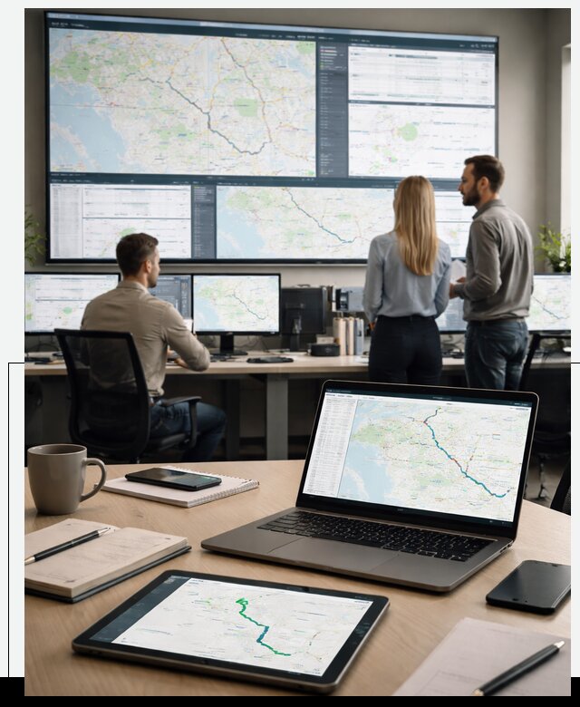 Трекинг грузов и Fleet Management, мониторинг автопарка в Ревде