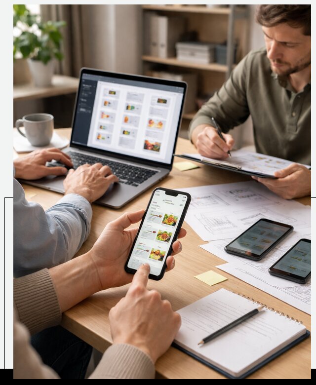 Разработка мобильного приложения торговой сети в Ревде