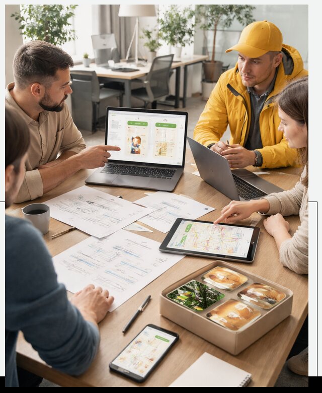 Разработка агрегатора доставки еды в Ревде от 15869 р., АвикейРвд