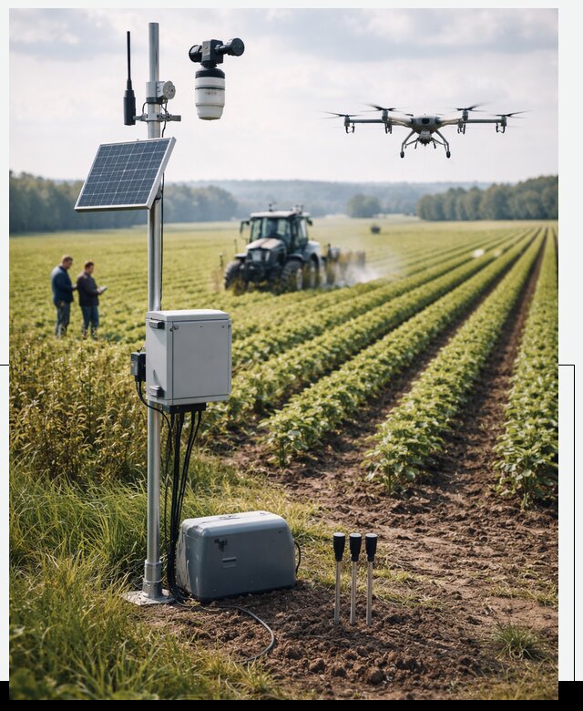 Разработка IoT мониторинга полей в Ревде от 8992 р. | АвикейРвд